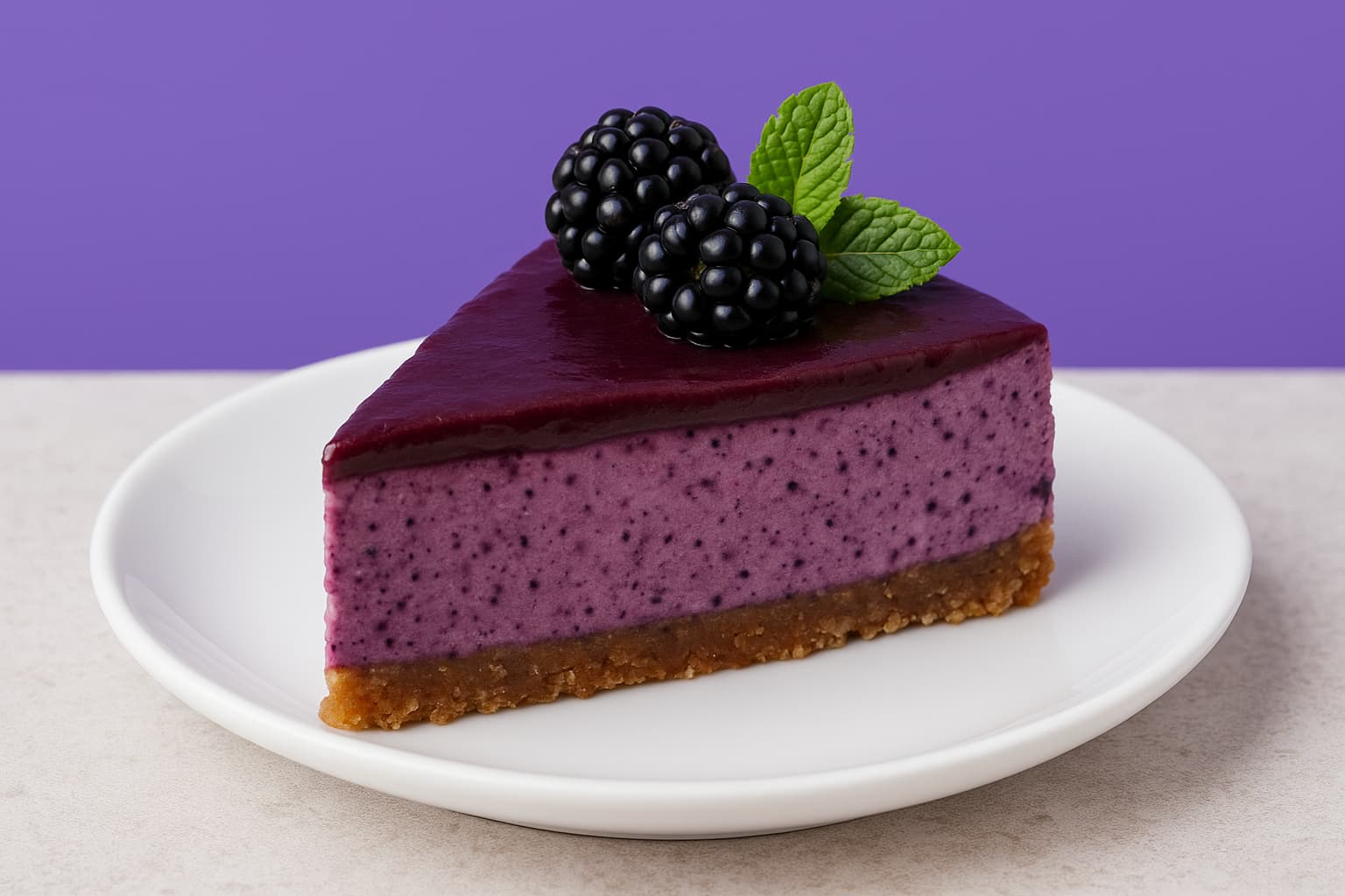 Cheesecake de Açaí